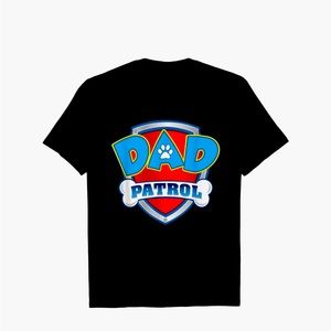 Paw Patrol shirt for Dad “Dad Patrol” party tshirt